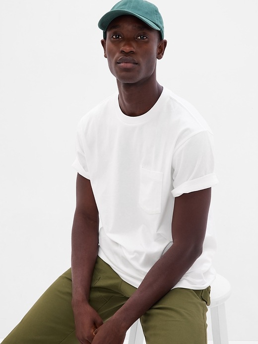 Gap Factory Men's Original Pocket T-Shirt (various sizes in white)
