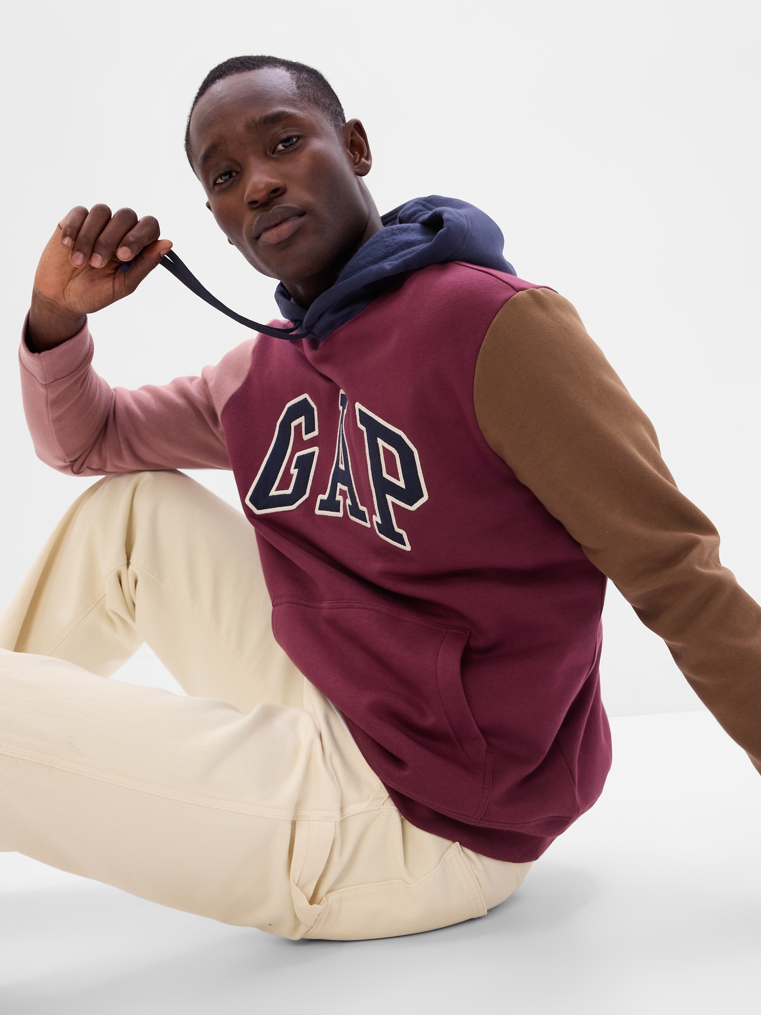 Gap Logo Colorblock Hoodie