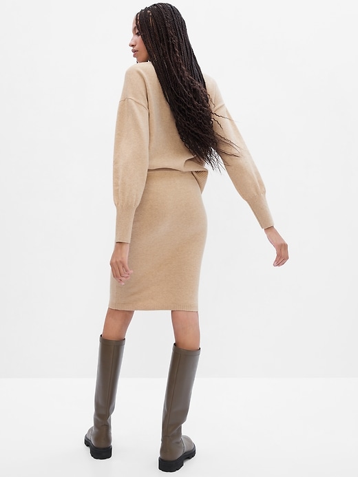 Image number 2 showing, Sweater Midi Skirt