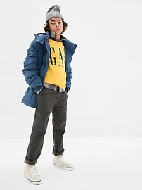 View large product image 3 of 4. Kids Utility Cargo Joggers with Washwell