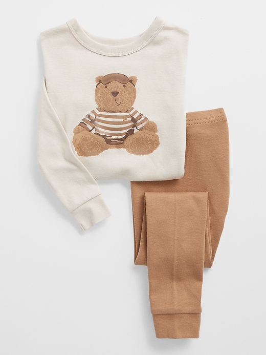 babyGap 100% Organic Cotton Brannan Bear PJ Set | Gap Factory