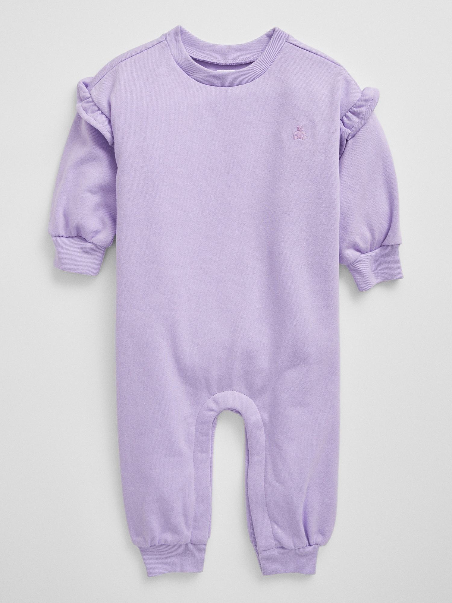 Baby Fleece Ruffle OnePiece Gap Factory