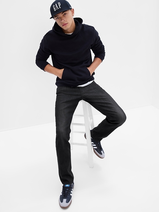 Image number 1 showing, Soft Wear Slim Jeans With Washwell