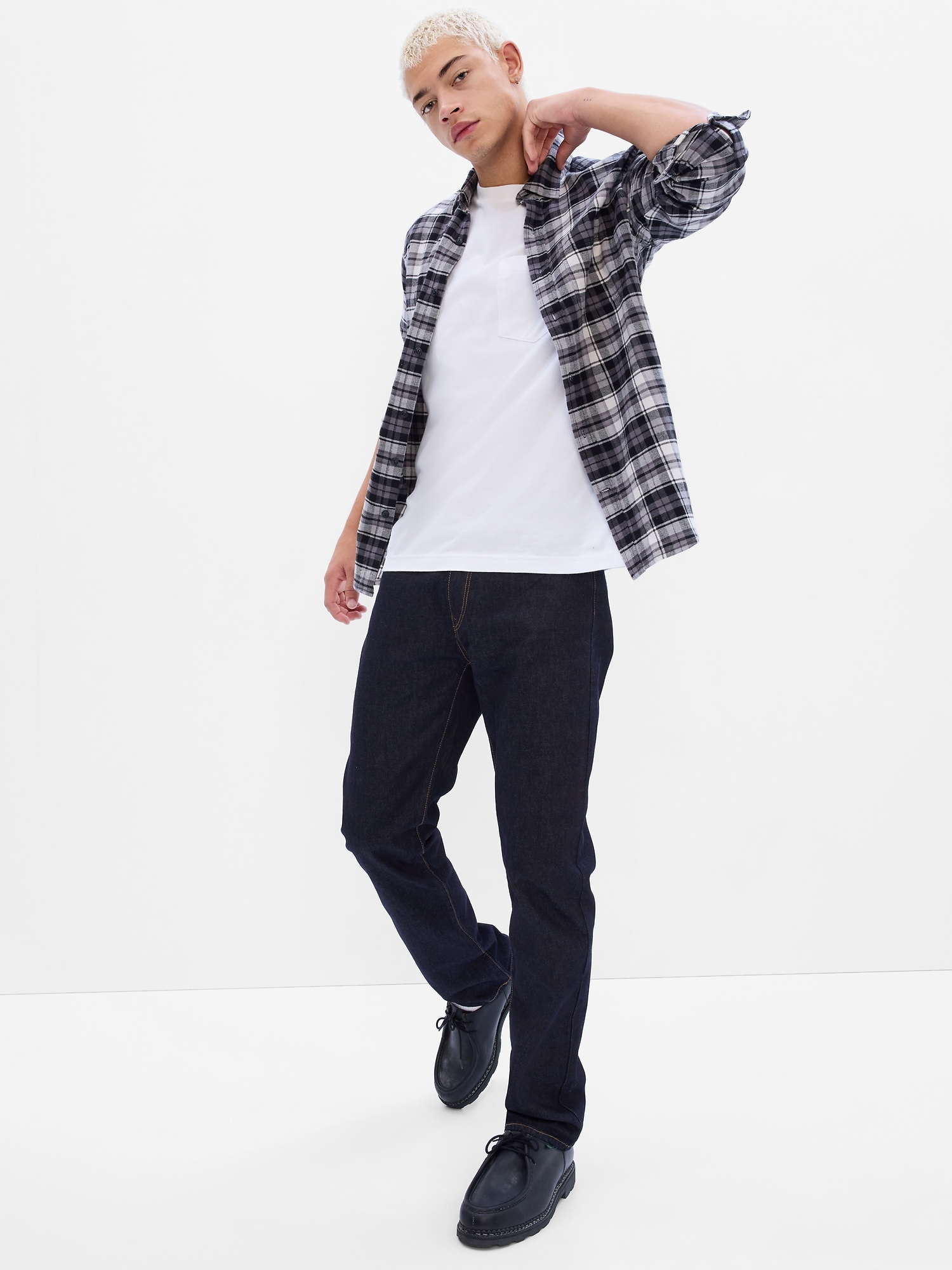 GapFlex Straight Jeans with Washwell