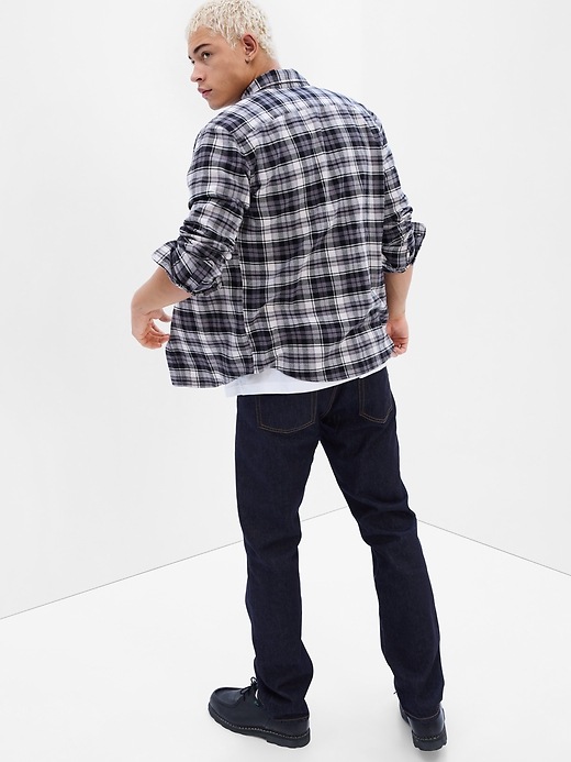 View large product image 2 of 3. GapFlex Straight Jeans with Washwell
