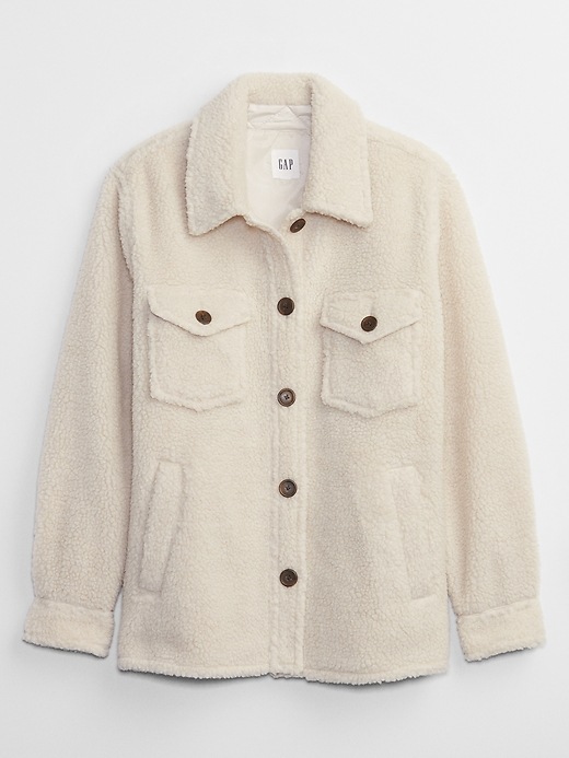 Sherpa Shirt Jacket | Gap Factory