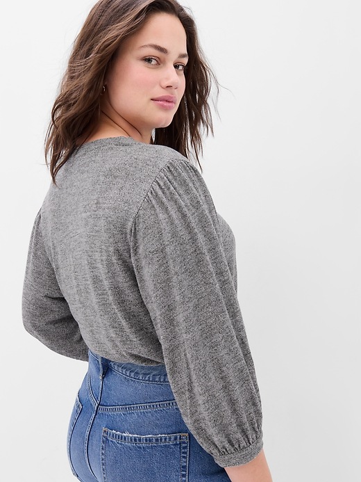 Relaxed SuperSoft Crewneck Top
