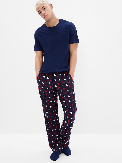 Image number 1 showing, Disney Mickey Mouse Flannel PJ Pants