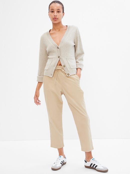 Image number 1 showing, Mid Rise Corduroy Easy Pants