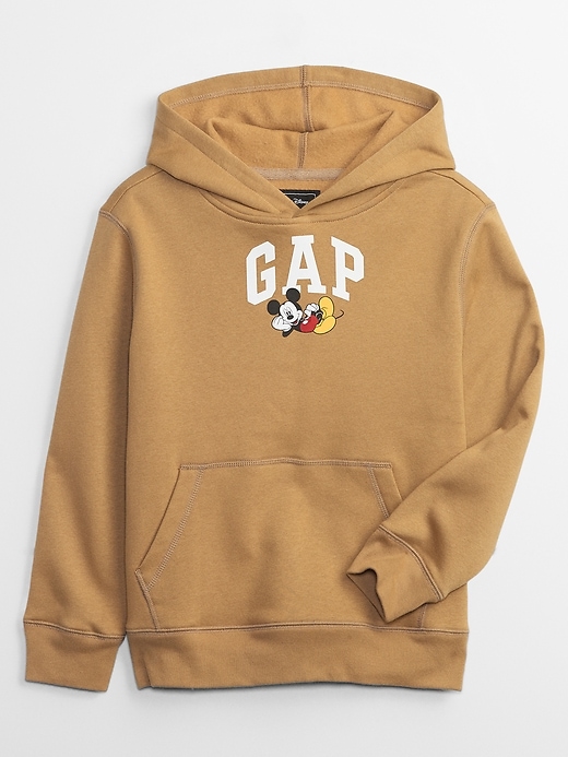 View large product image 1 of 1. GapKids &#124 Disney Mickey Mouse Logo Hoodie
