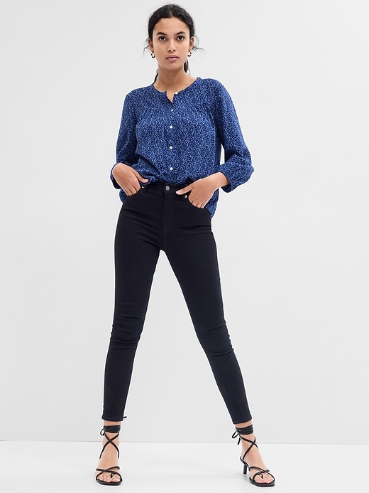 Image number 1 showing, High Rise Universal Legging Jeans