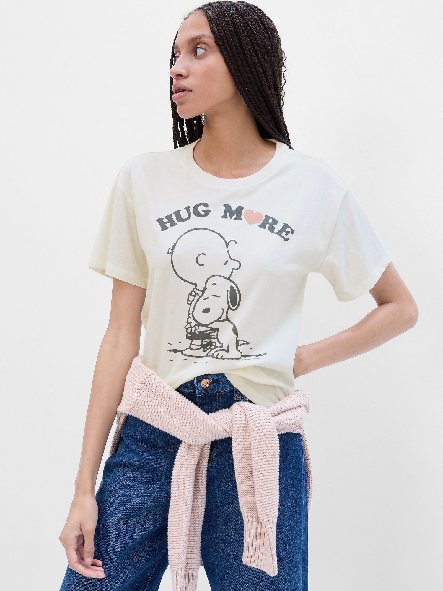 Gap Peanuts Relaxed Graphic T-Shirt