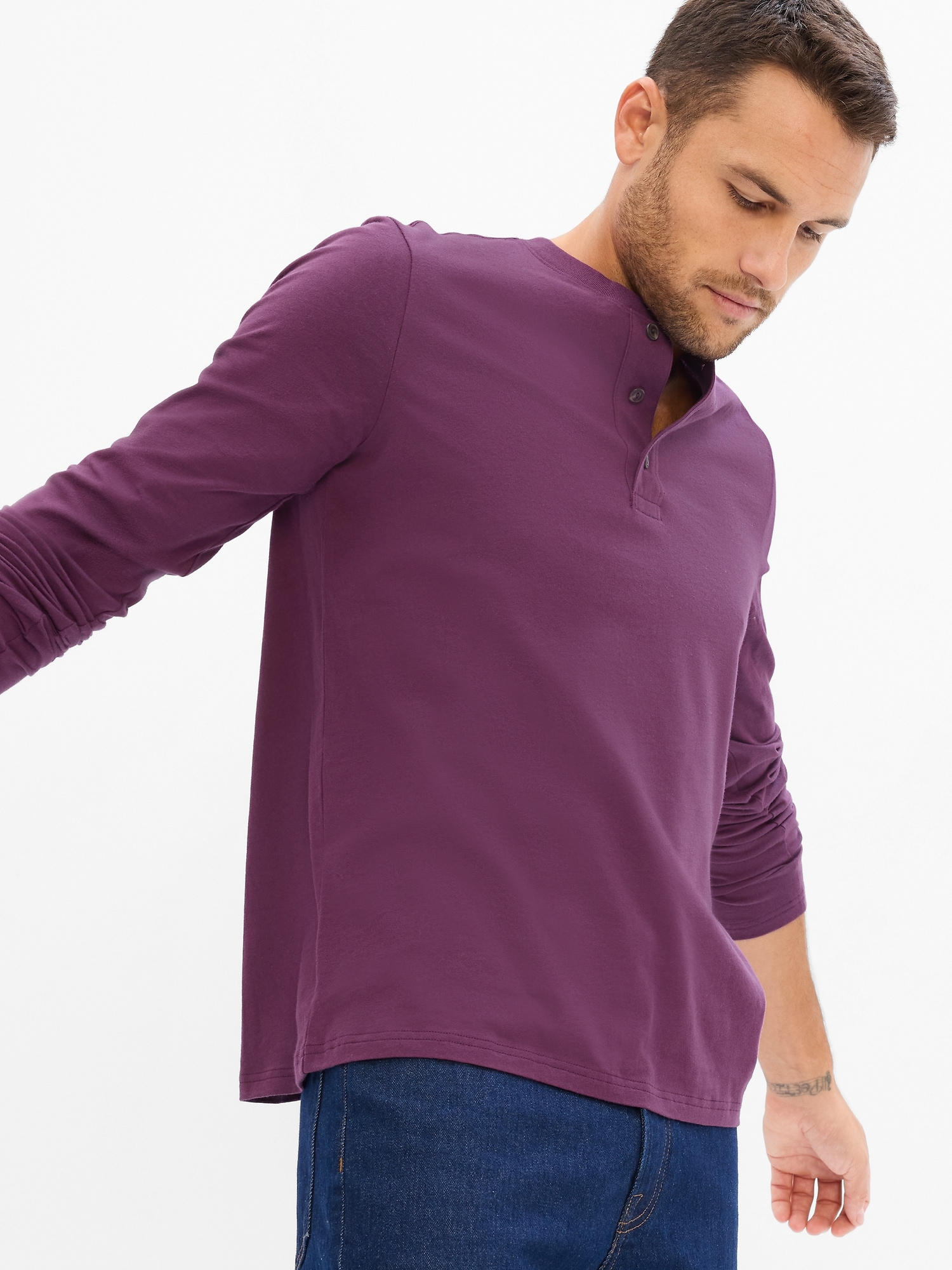 Everyday Soft Henley T-Shirt | Gap Factory