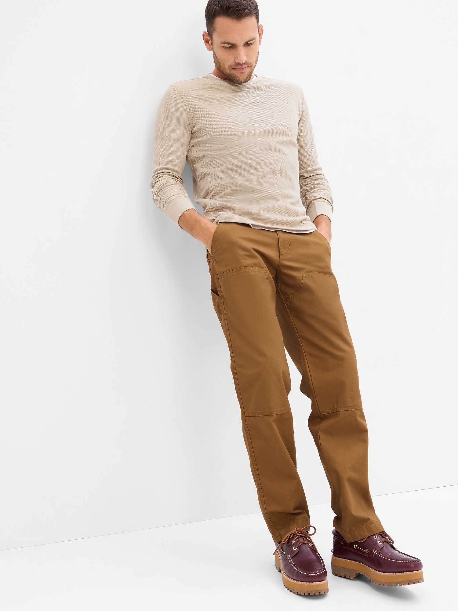 Gap Factory Men's Carpenter Pants with Washwell (various sizes in palomino brown)
