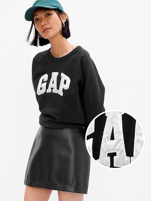 Image number 1 showing, Gap Glitter Logo Sweatshirt
