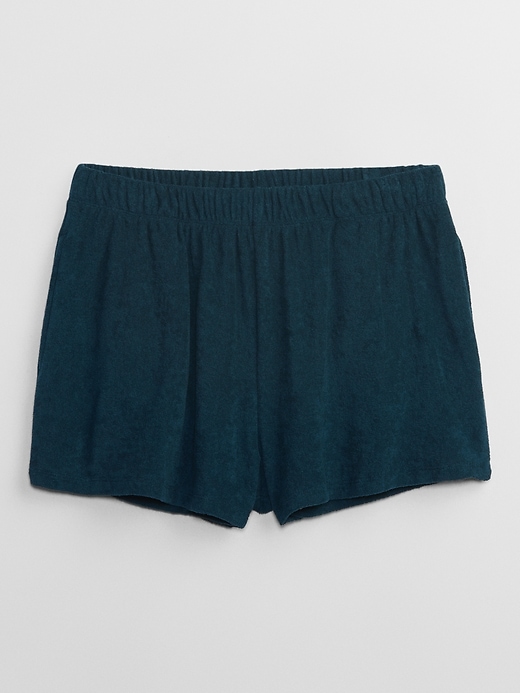 Image number 3 showing, 3" Towel Terry Pull-On Shorts