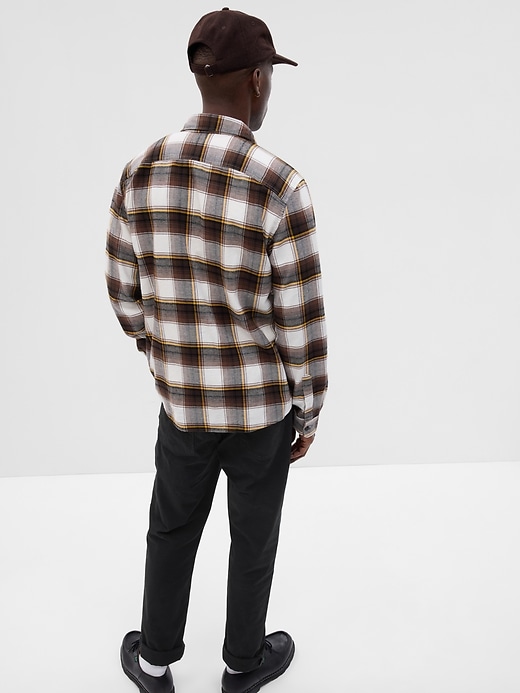View large product image 2 of 3. Straight Twill Jeans With Washwell