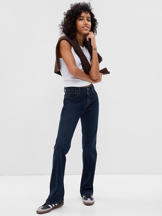 Image number 1 showing, Mid Rise Bootcut Jeans With Washwell&#153