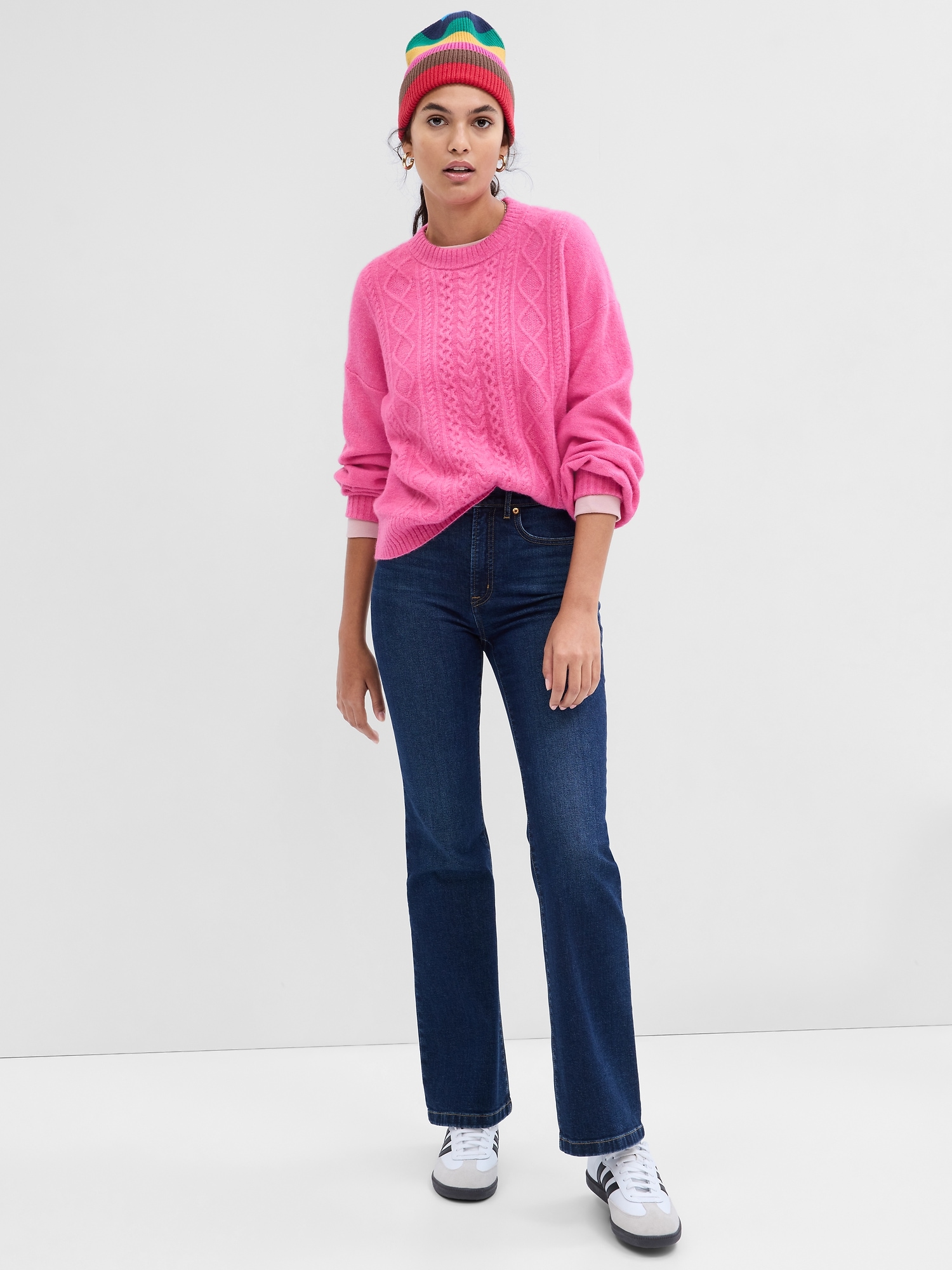 Forever Cozy Cable-Knit Sweater
