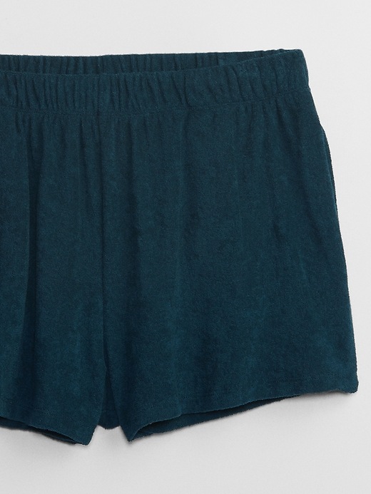 Image number 4 showing, 3" Towel Terry Pull-On Shorts