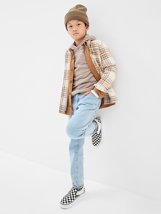View large product image 2 of 2. Kids Slim Taper Jeans with Washwell