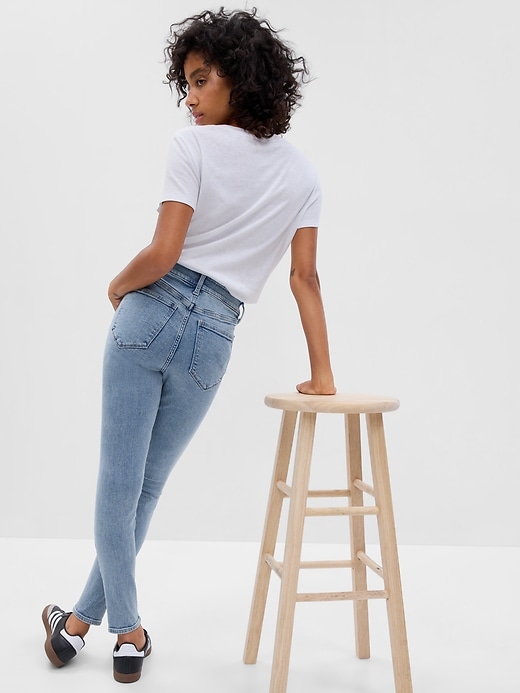 Image number 2 showing, High Rise Universal Legging Jeans