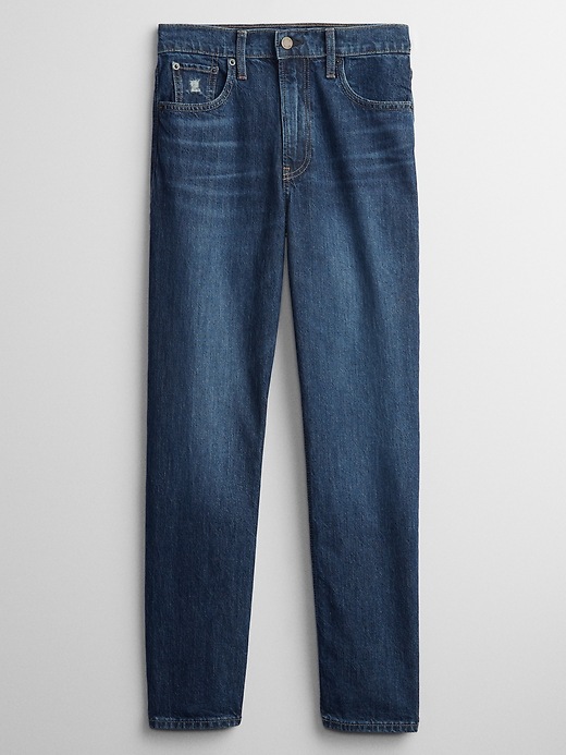 Image number 5 showing, Mid Rise Distressed Vintage Slim Jeans