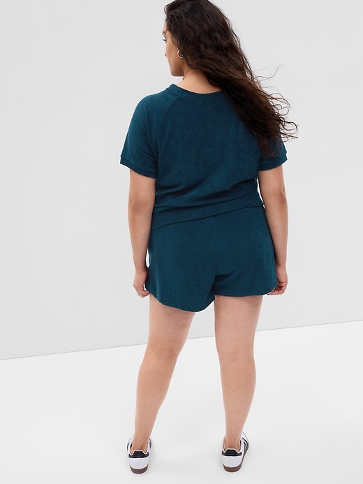 Image number 6 showing, 3" Towel Terry Pull-On Shorts