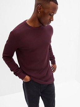 gap mens thermal tops