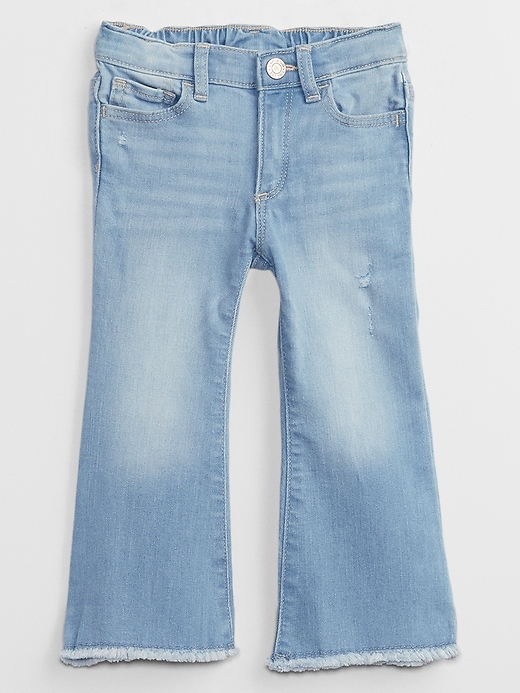 Image number 4 showing, babyGap Distressed '70s Flare Jeans
