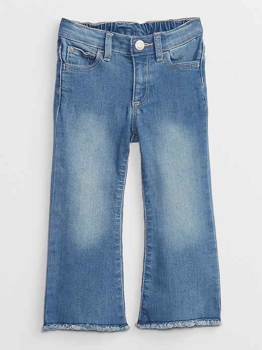 View large product image 1 of 4. babyGap Distressed '70s Flare Jeans with Washwell