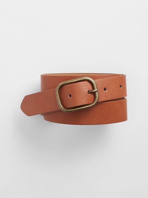 View large product image 1 of 1. Vegan-Leather Belt