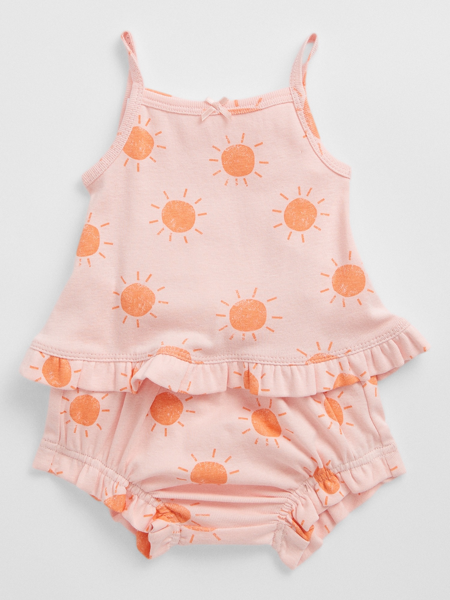 Baby Ribbed Tank TwoPiece Outfit Set Gap Factory