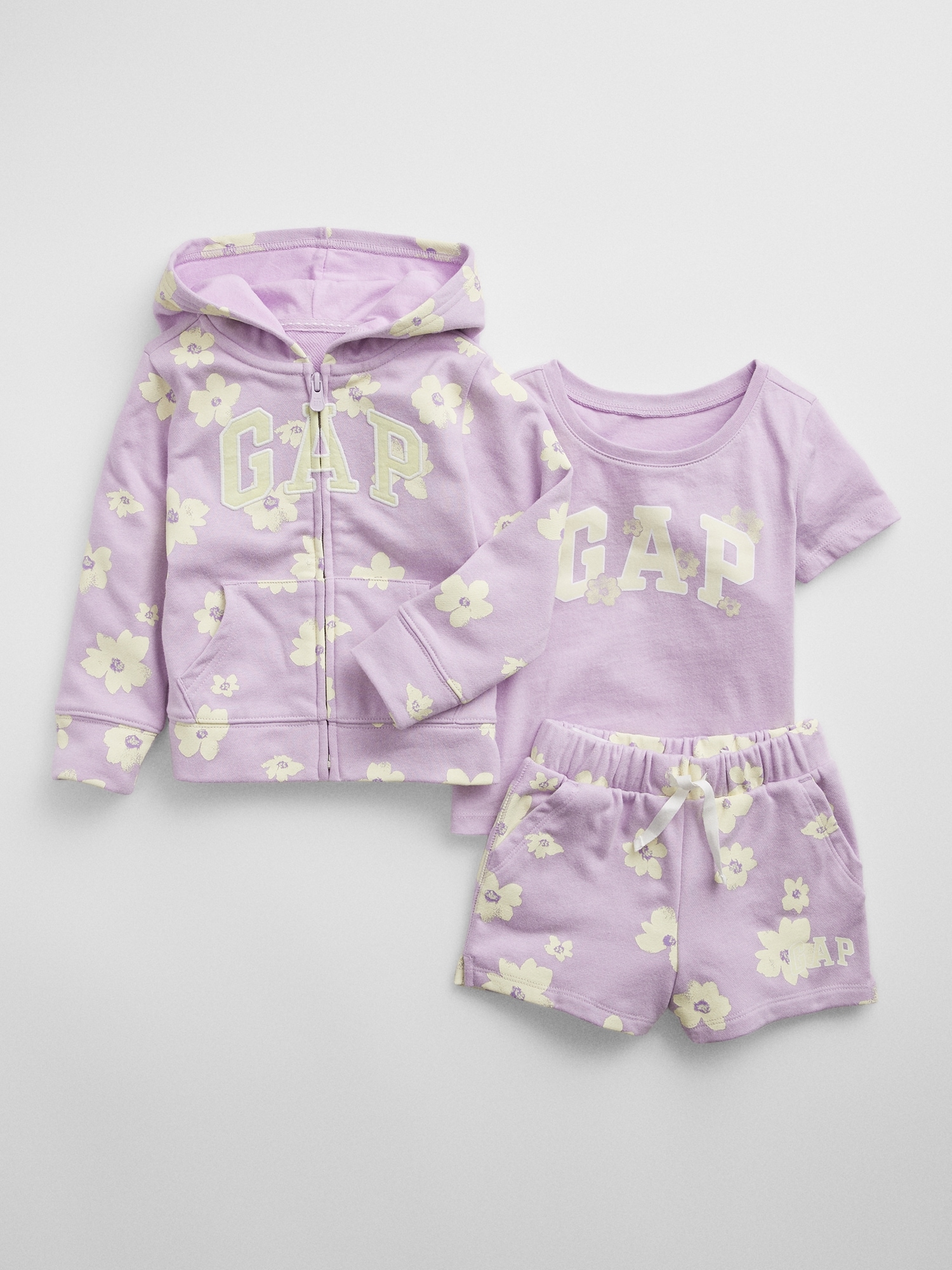 Típicamente brandy grueso babyGap Three-Piece Logo Set | Gap Factory