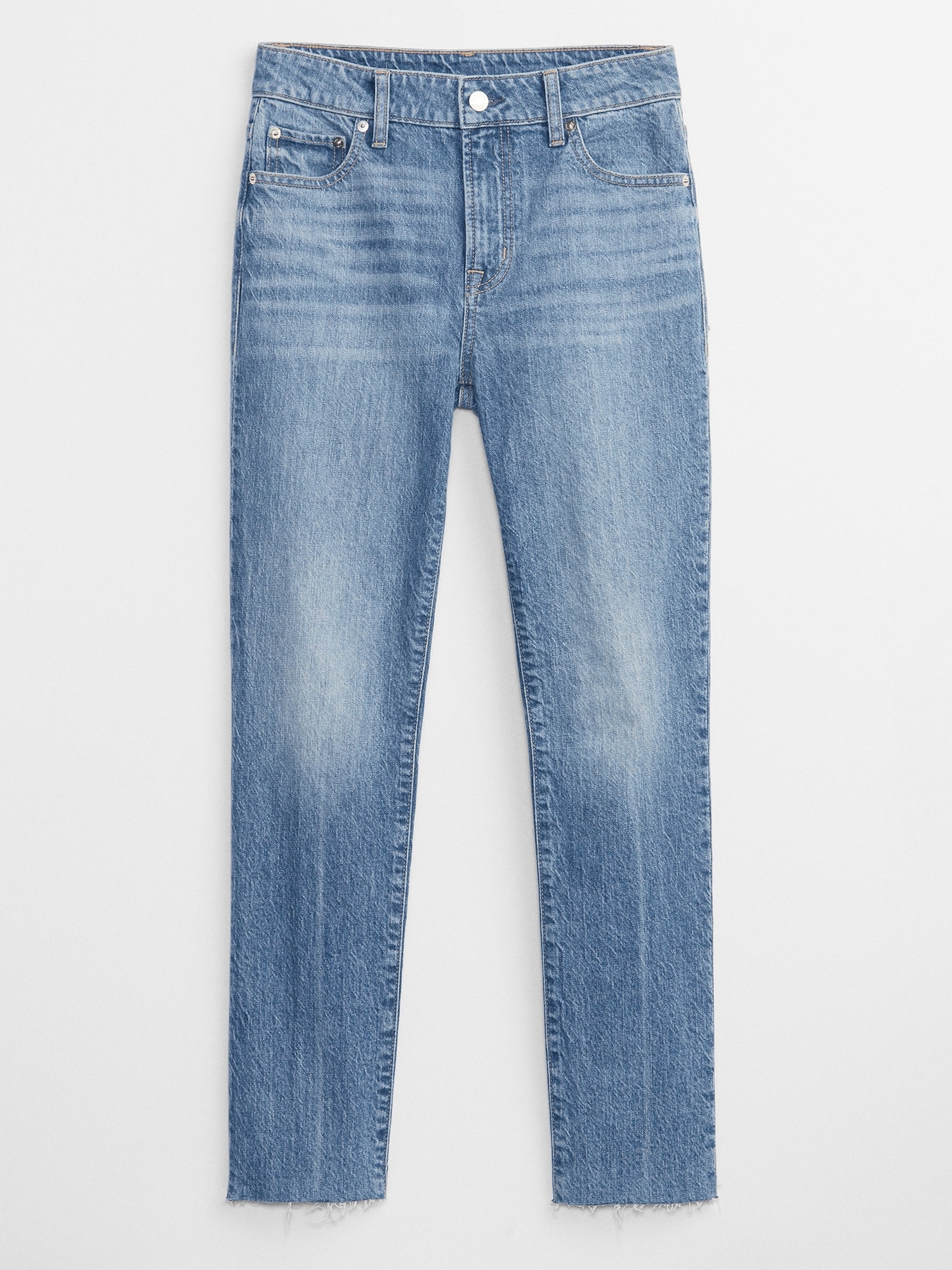 Mid Rise Slim Boyfriend Jeans With Washwell | Gap Factory