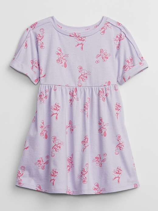 Image number 1 showing, babyGap &#124 Disney Minnie Mouse Print Dress