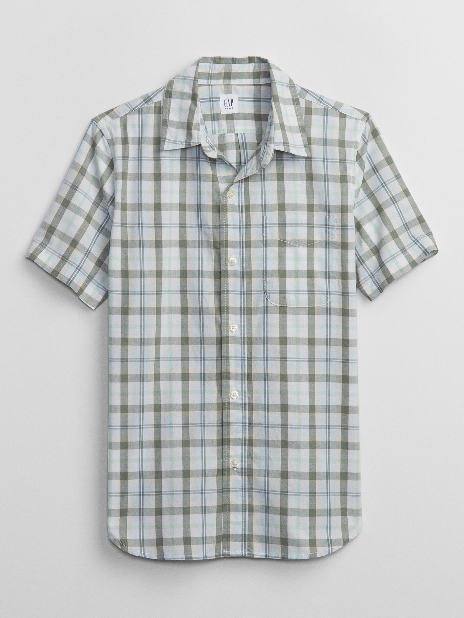 Kids Poplin Shirt