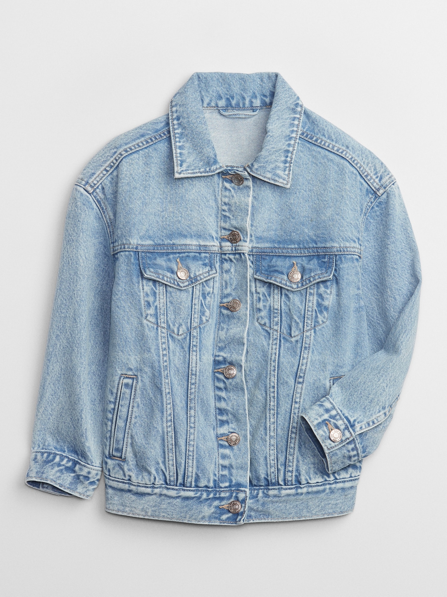 Kids Relaxed Icon Denim Jacket with Washwell