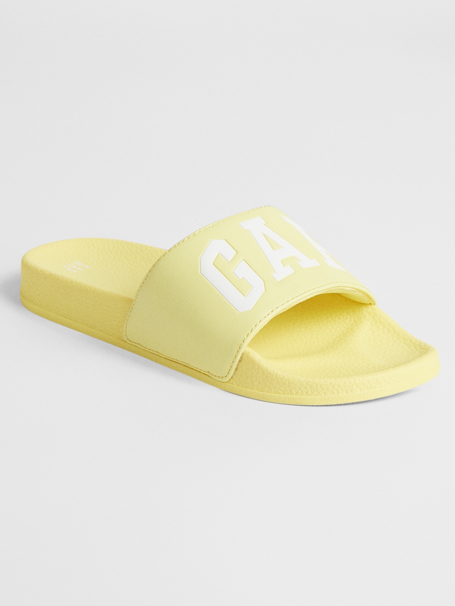 Gap Factory Women's Gap Logo Slides (various sizes in Alluring Yellow)