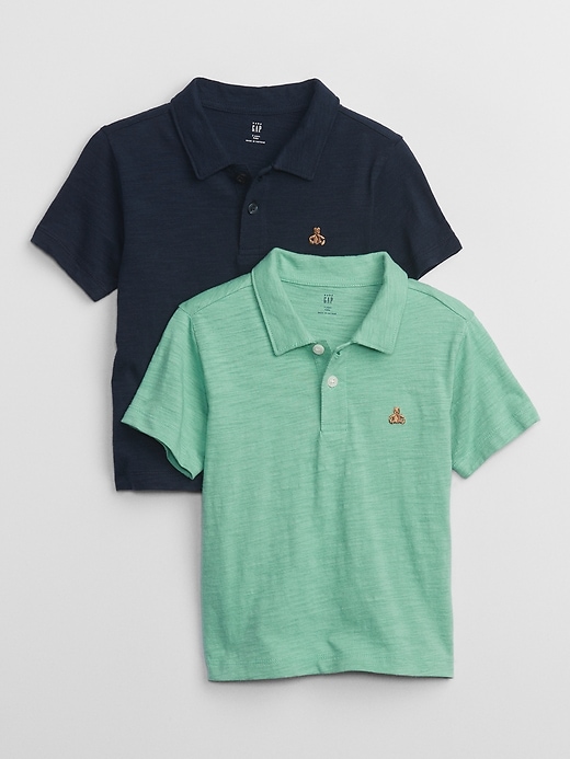 View large product image 1 of 1. babyGap Jersey Polo Shirt (2-Pack)