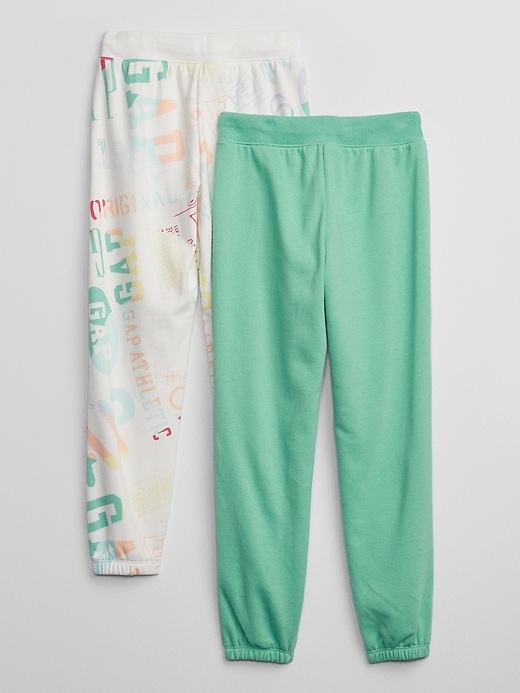 View large product image 2 of 2. Kids Gap Logo Joggers (2-Pack)