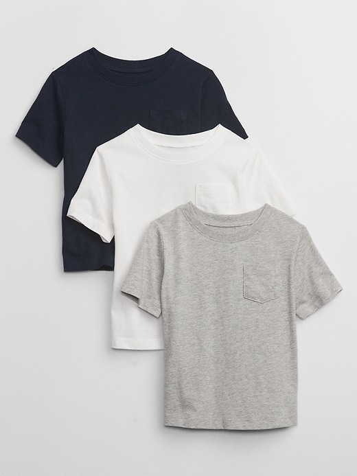 View large product image 1 of 1. babyGap Pocket T-Shirt (3-Pack)