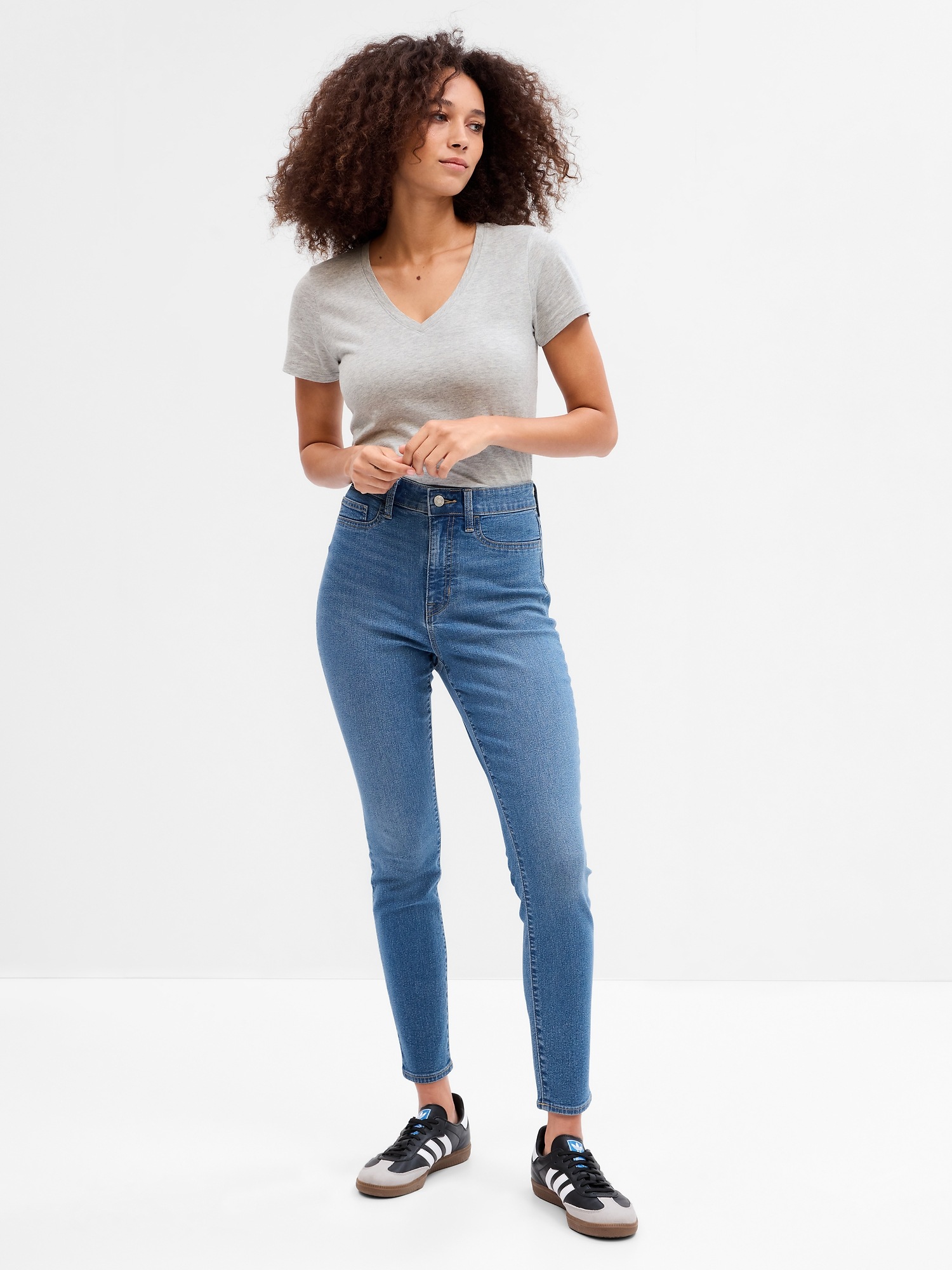 High Rise Favorite Jeggings with Washwell