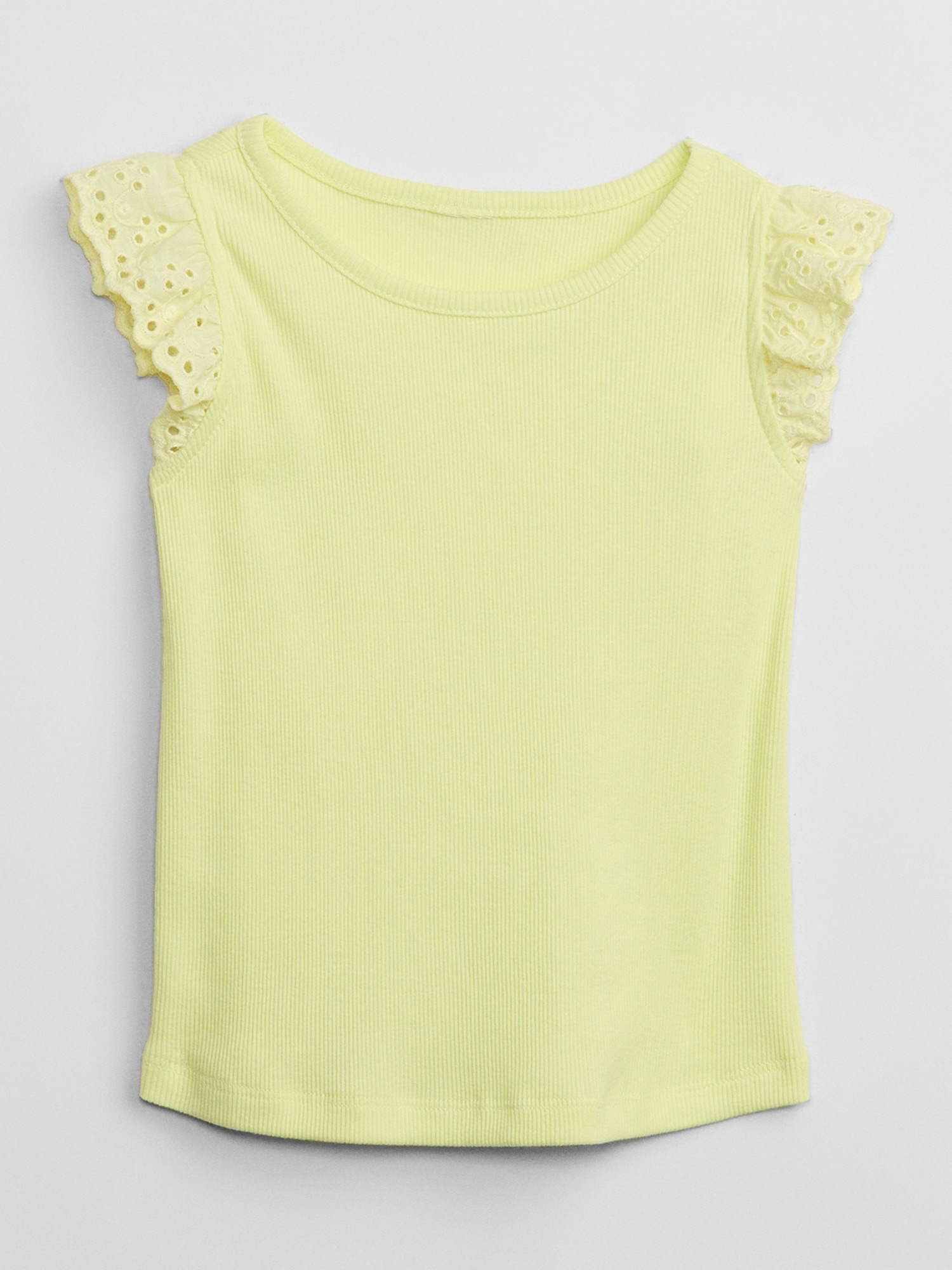 babyGap Ribbed Eyelet Tank Top