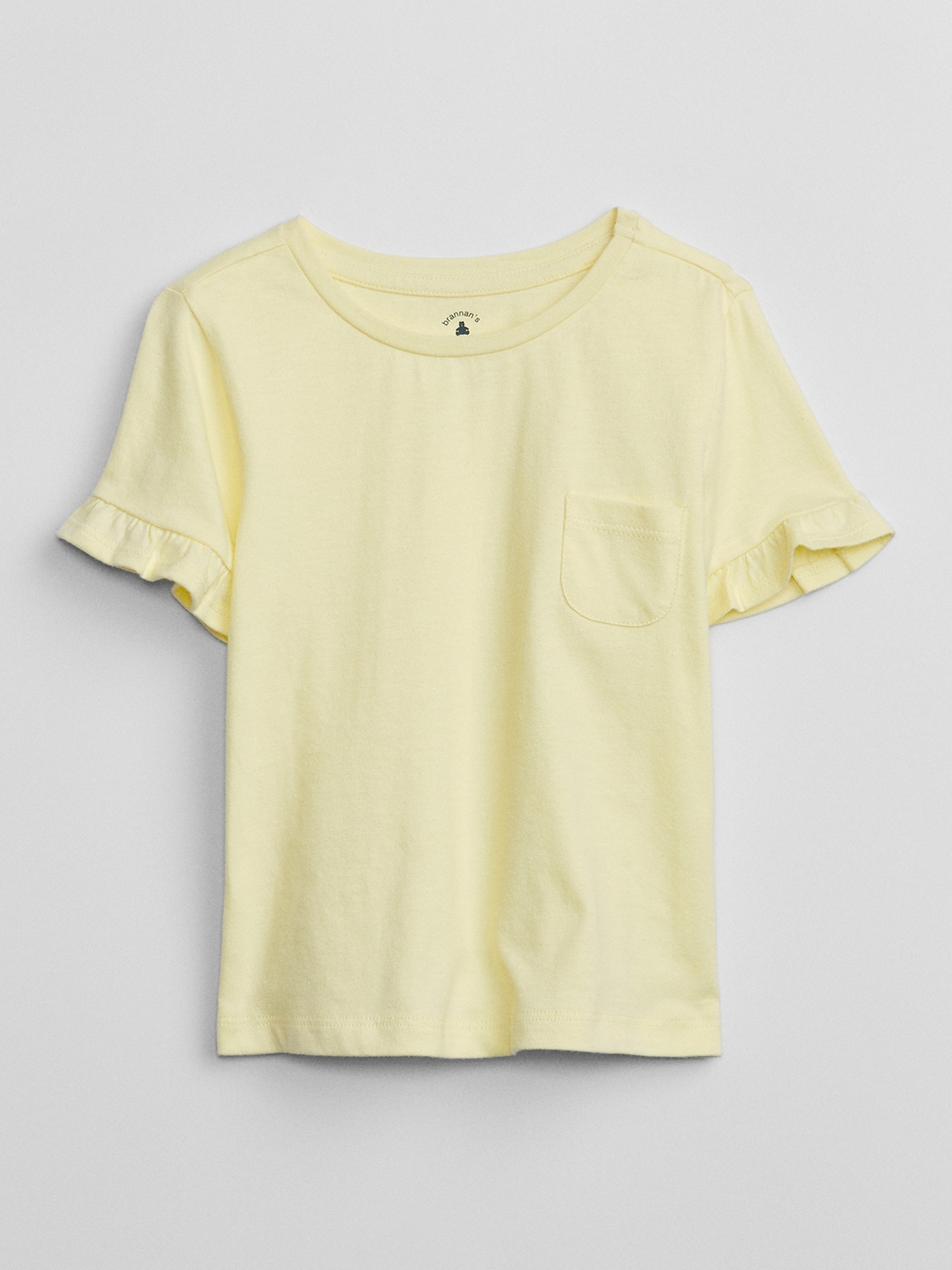 babyGap Ruffle Pocket T-Shirt - Yellow