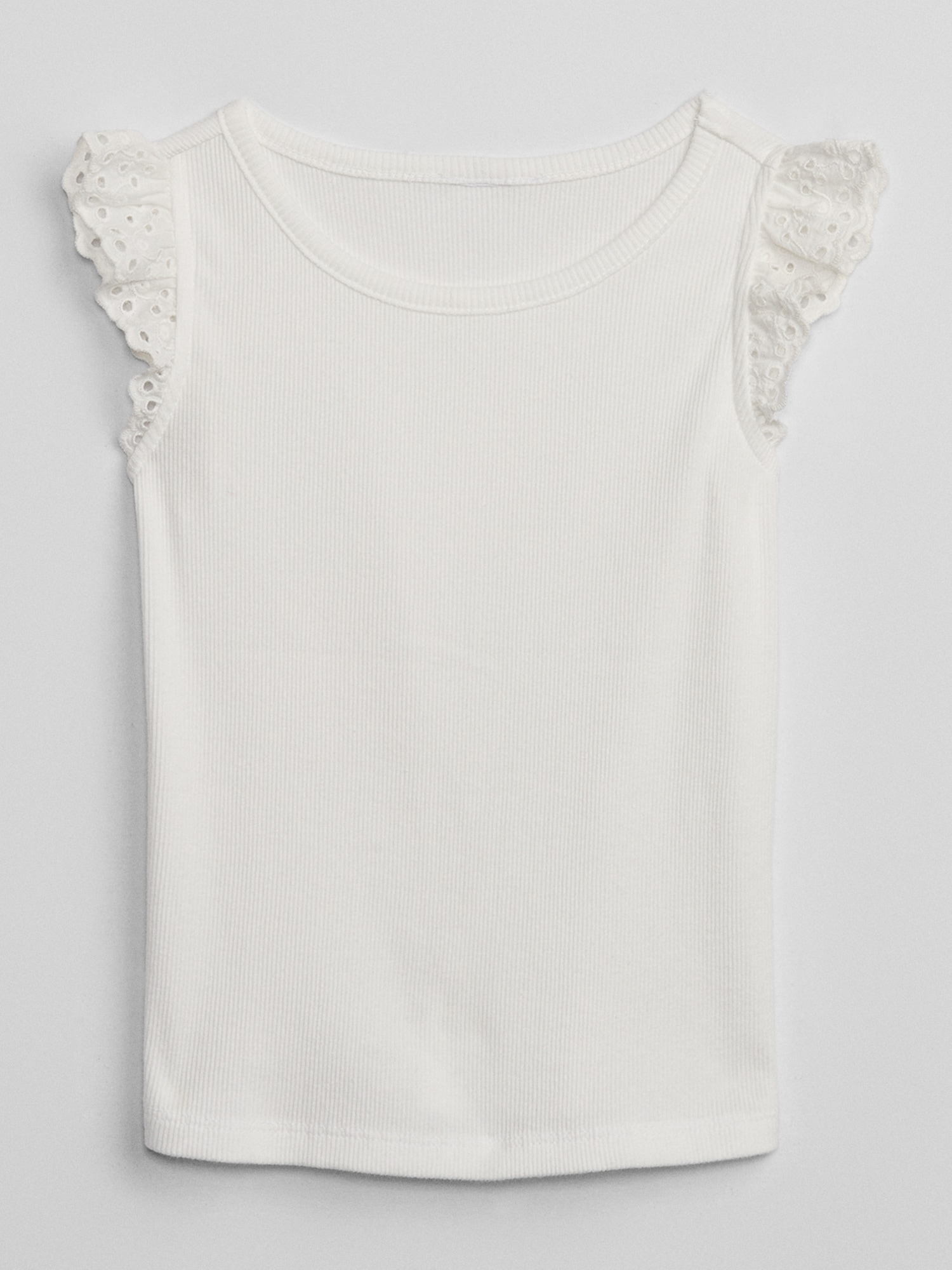 babyGap Ribbed Eyelet Tank Top