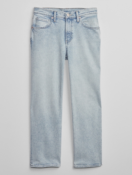 Image number 5 showing, Low Rise Straight Crop Jeans