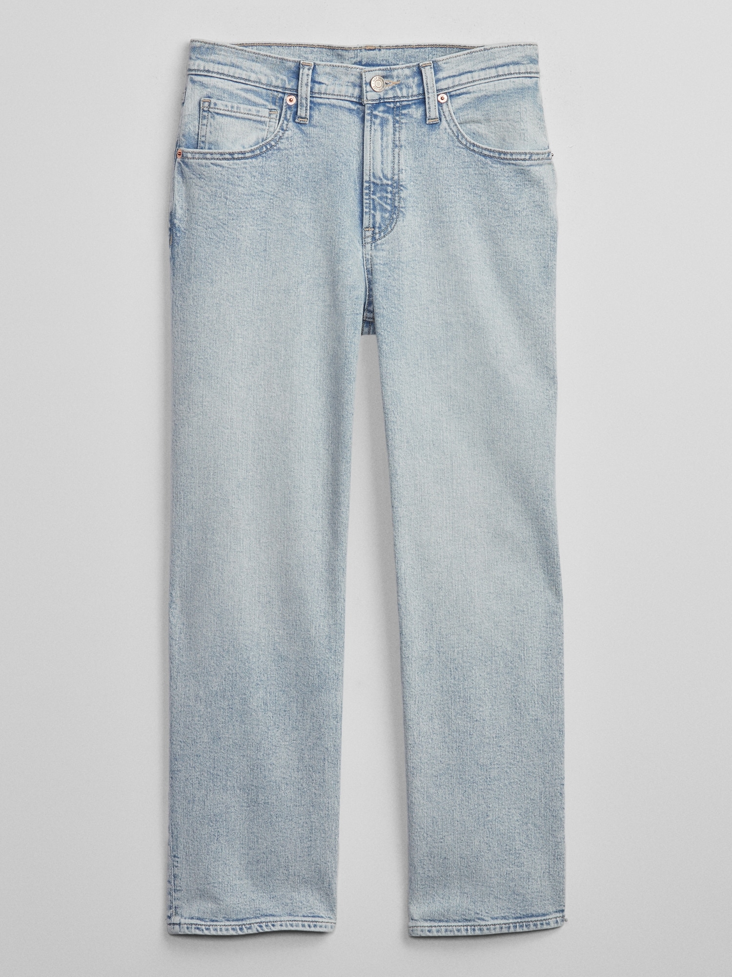 Low Rise Straight Crop Jeans | Gap Factory