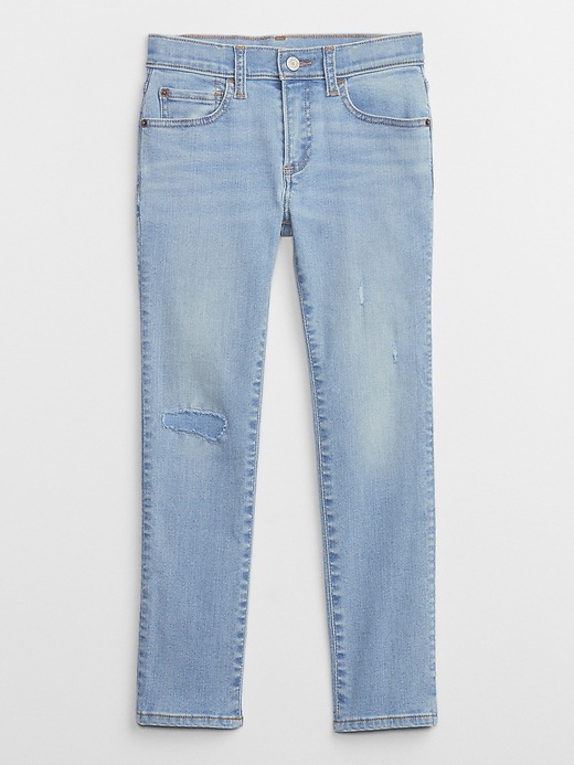 View large product image 1 of 3. Kids Destructed Skinny Jeans