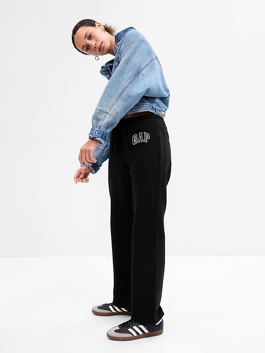 Gap Logo Bootcut Sweatpants Gap Factory